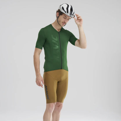 Camisola MAVIC AKSIUM Mangas Curtas Verde