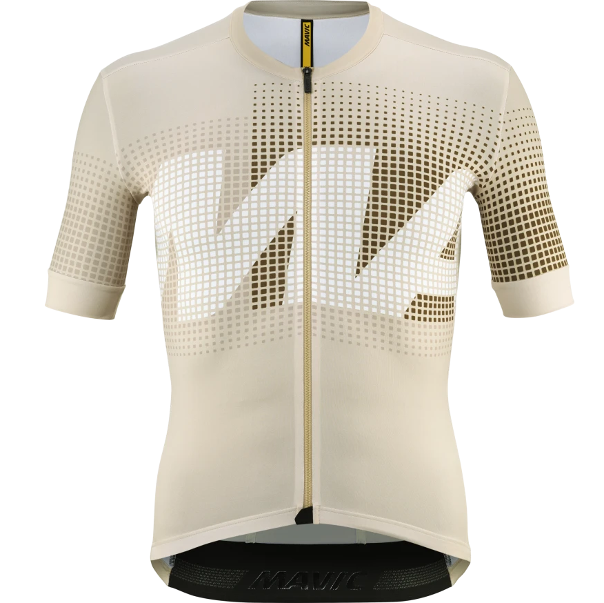 MAVIC AKSIUM GRAPHIC Camisola de manga curta Bege