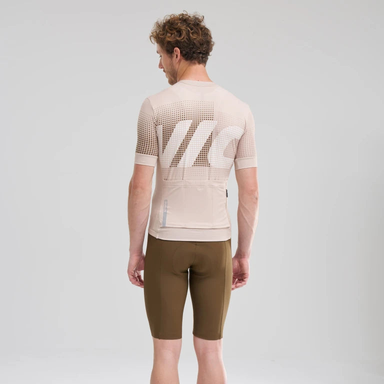 MAVIC AKSIUM GRAPHIC Camisola de manga curta Bege