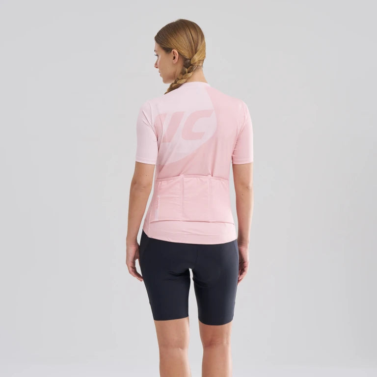 Camisola de manga curta MAVIC ICON GRAPHIC para mulher, cor-de-rosa