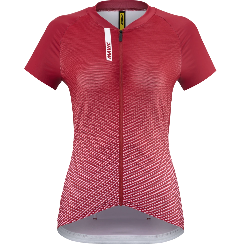 Camisola de manga curta MAVIC AKSIUM para mulher Vermelho