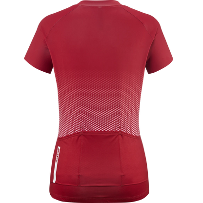 Maillot MAVIC AKSIUM Mangas Curtas Mulher Vermelho