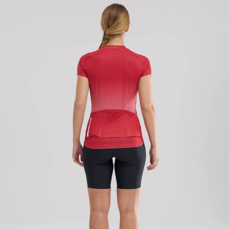 Camisola de manga curta MAVIC AKSIUM para mulher Vermelho