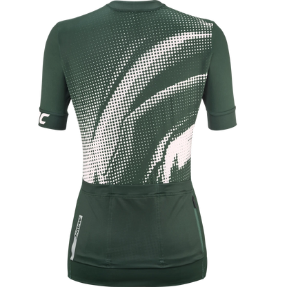 Maillot MAVIC AKSIUM GRAPHIC Mangas Curtas Mulher Caqui/Rosa