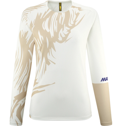 Jersey MAVIC DEEMAX ENDURO Mangas Compridas Mulher Branco