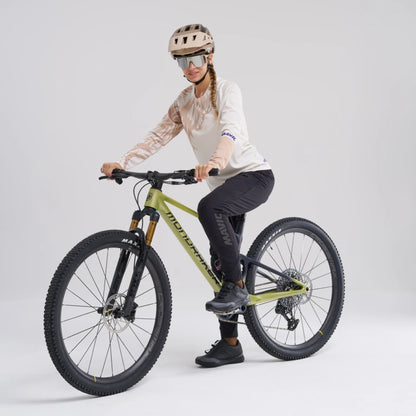 Jersey MAVIC DEEMAX ENDURO Mangas Compridas Mulher Branco