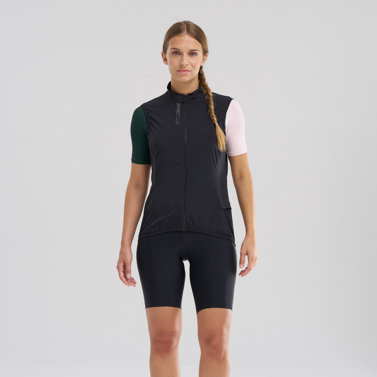 Casaco sem mangas MAVIC AKSIUM WIND para mulher Preto