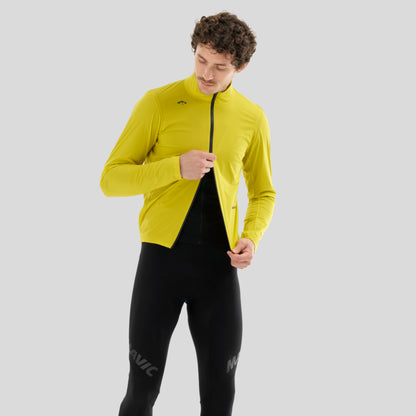 Casaco MAVIC COSMIC H2O amarelo - vista 2