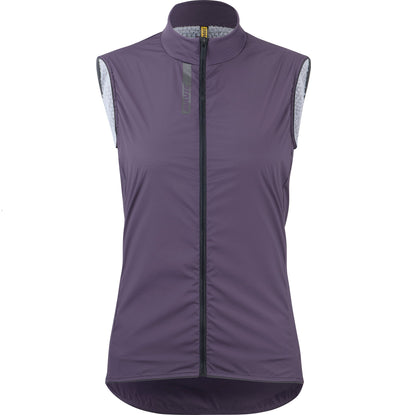Colete MAVIC KSYRIUM THERMO para mulher roxo