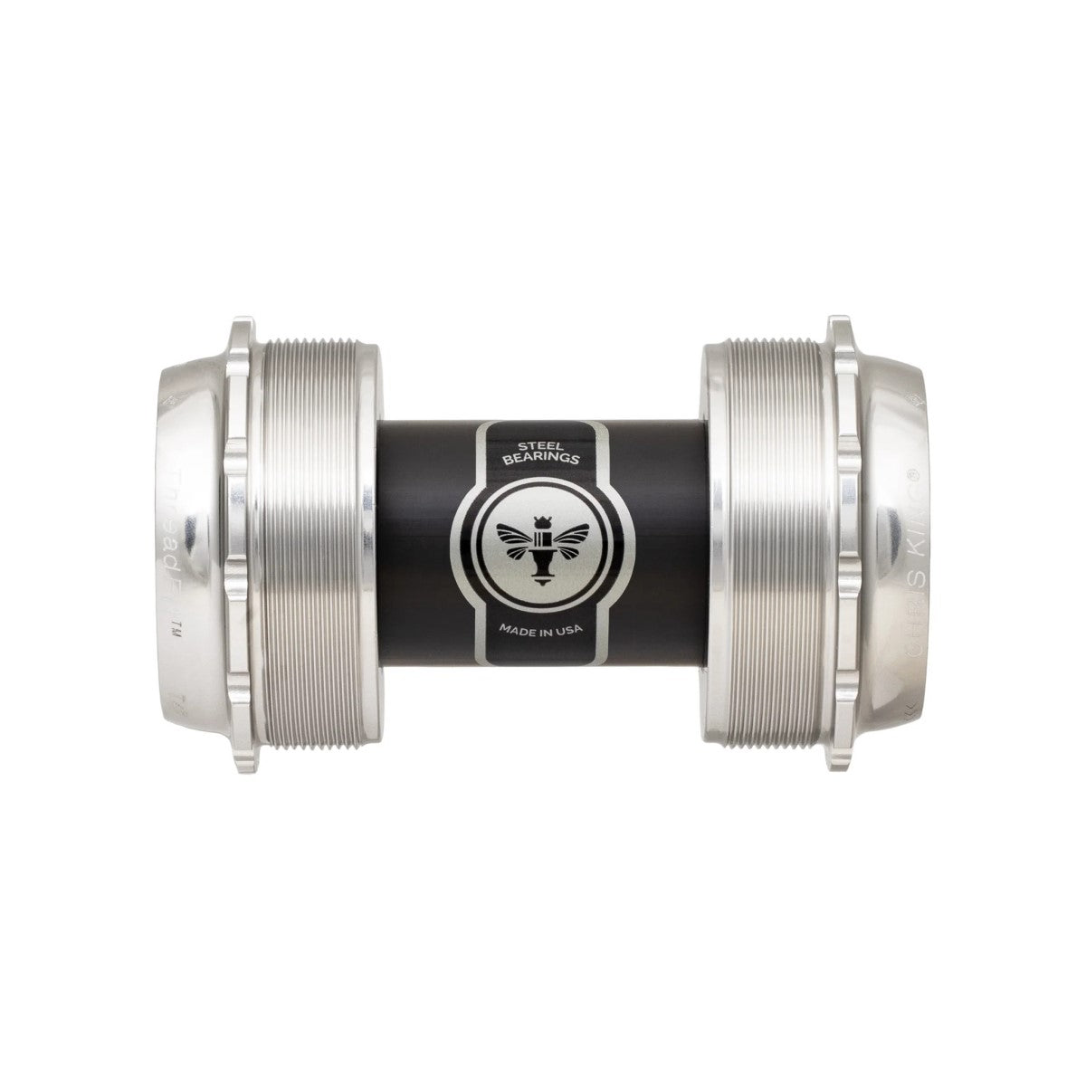 Caixa de pedaleiro CHRIS KING ThreadFit T47 24X 68/73mm Prata