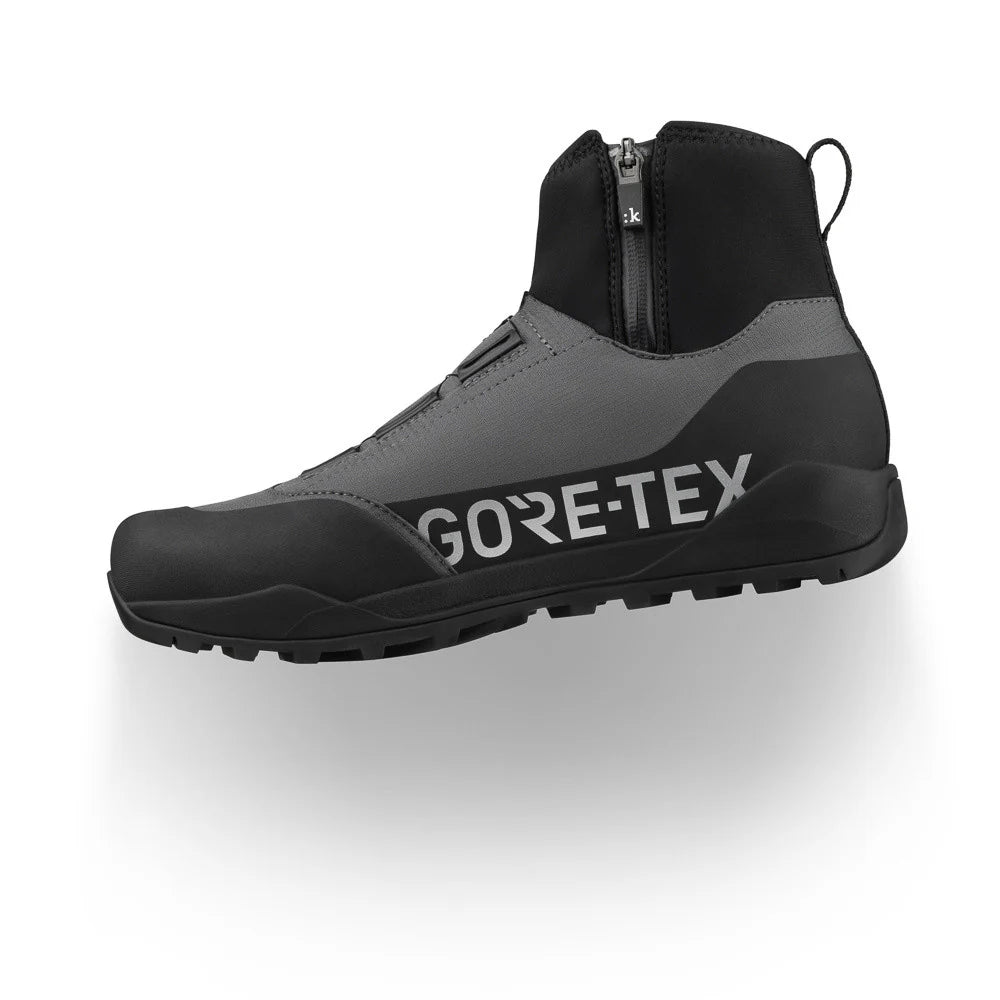 Sapatos de BTT FIZIK HIVER TERRA NANUQ GTX FLAT Preto/Cinzento