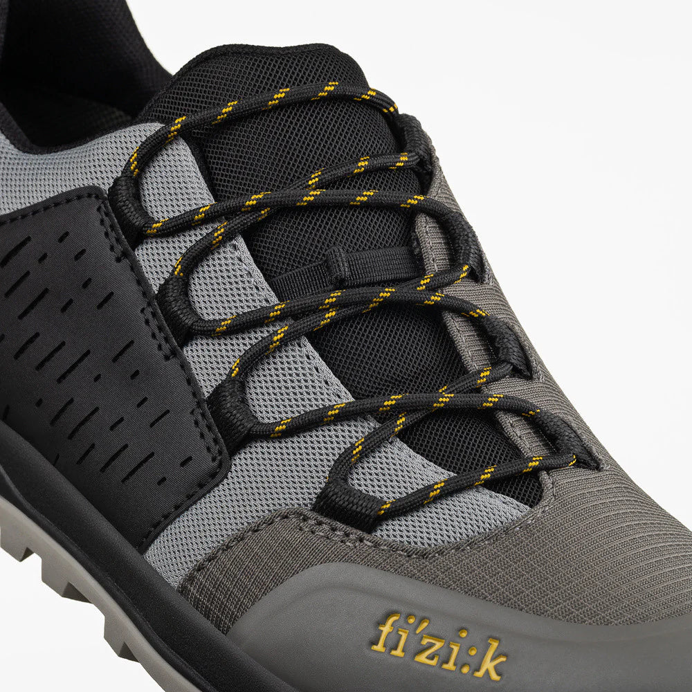 Sapatilhas de BTT FIZIK TERRA ERGOLACE GTX FLAT Cinza/Preto