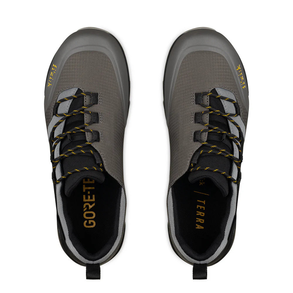 Sapatilhas de BTT FIZIK TERRA ERGOLACE GTX FLAT Cinza/Preto