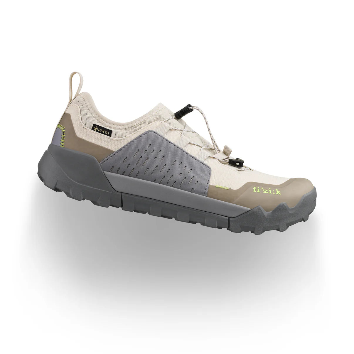 Sapatilhas de BTT FIZIK ERGOLACE 2 GTX FLAT Bege/Cinzento