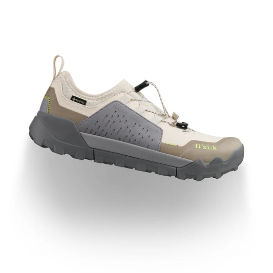 Sapatilhas de BTT FIZIK ERGOLACE 2 GTX FLAT Bege/Cinzento