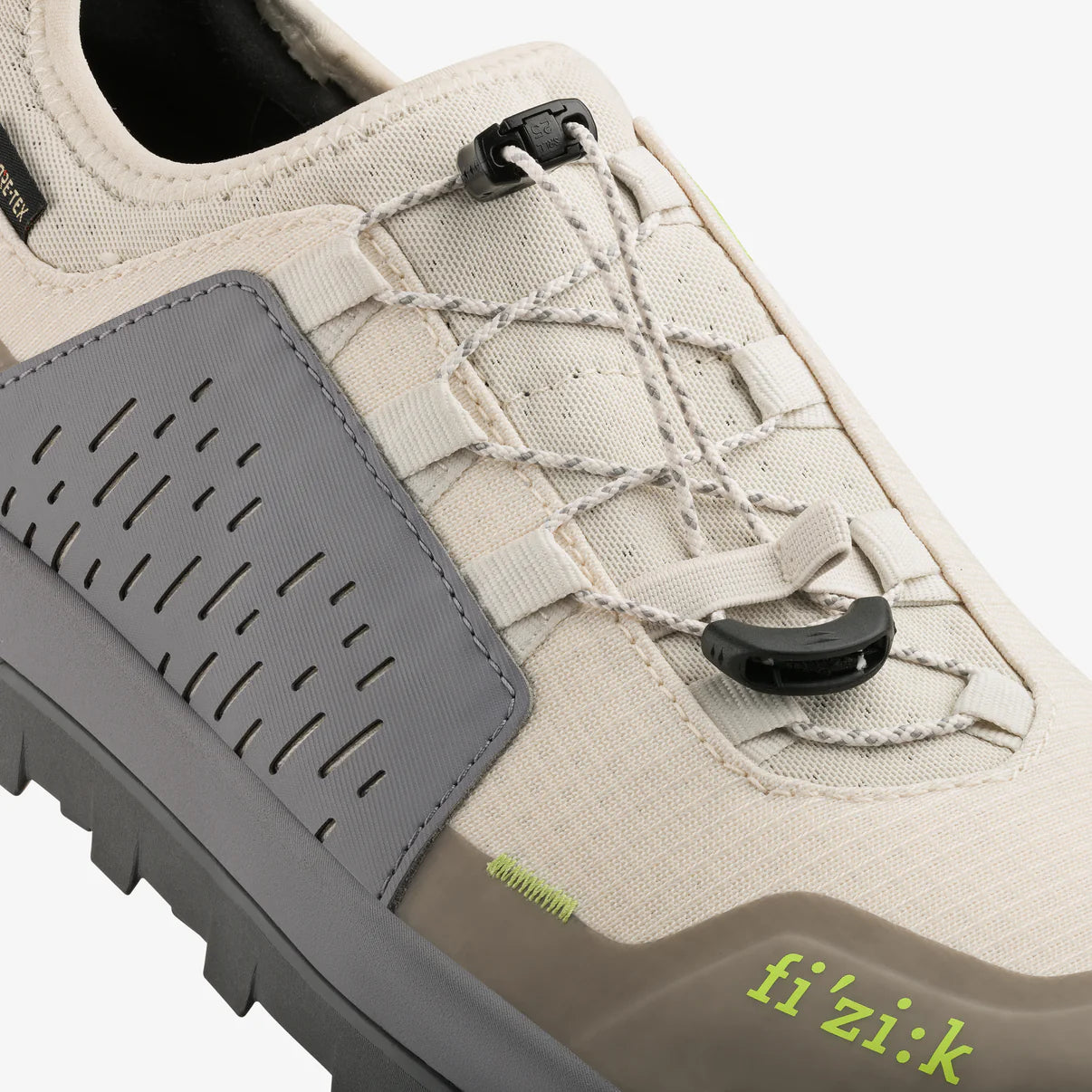 Sapatilhas de BTT FIZIK ERGOLACE 2 GTX FLAT Bege/Cinzento