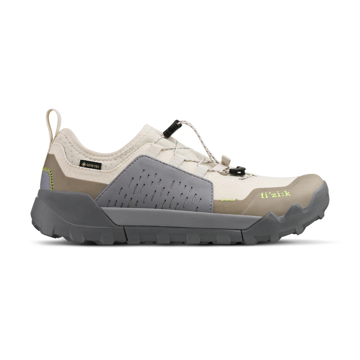 Sapatilhas de BTT FIZIK ERGOLACE 2 GTX FLAT Bege/Cinzento