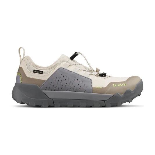 Sapato de BTT FIZIK ERGOLACE 2 GTX FLAT bege/cinzento