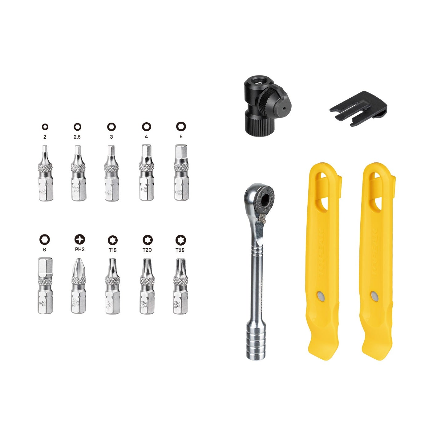 Frasco para ferramentas TOPEAK ESCAPE TOOLPOD Preto