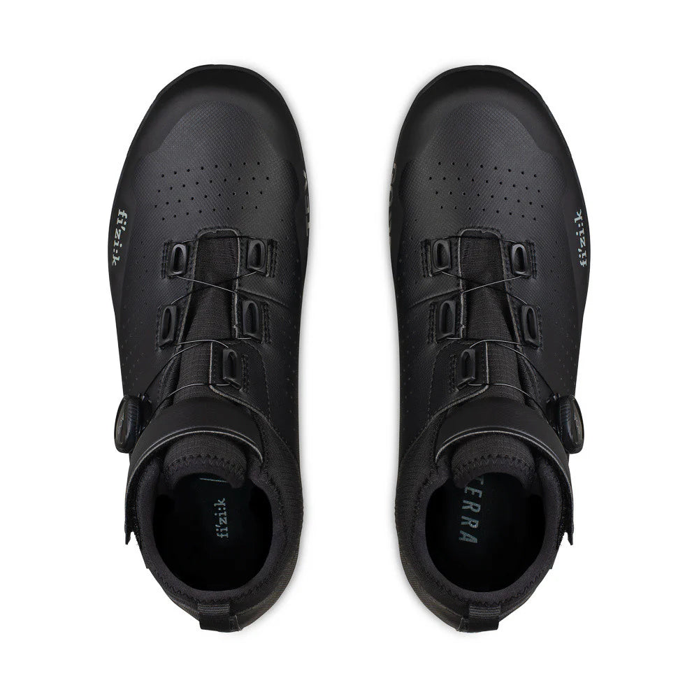Sapatilhas de BTT de Inverno FIZIK TERRA ARTICA GTX X5 Preto