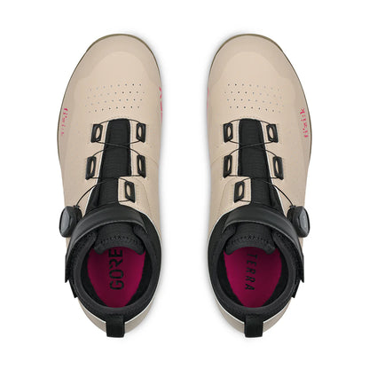Sapatilha VTT INVERNO FIZIK TERRA ARTICA GTX X5 Bege/Preto