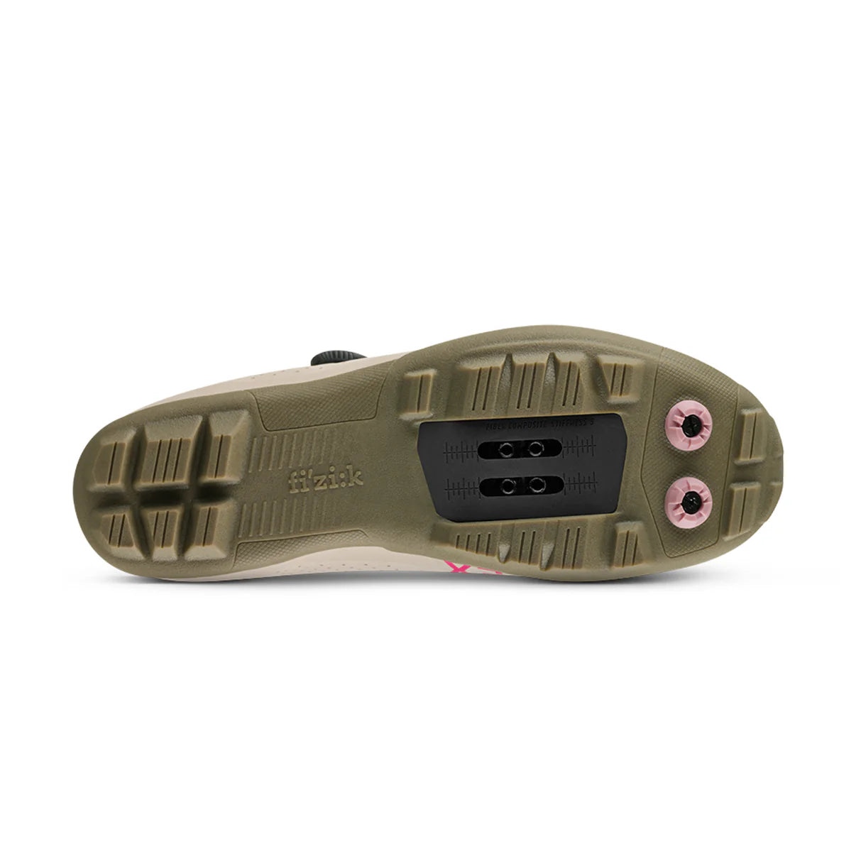 Sapatilhas de BTT de Inverno FIZIK TERRA ARTICA GTX X5 Bege/Preto