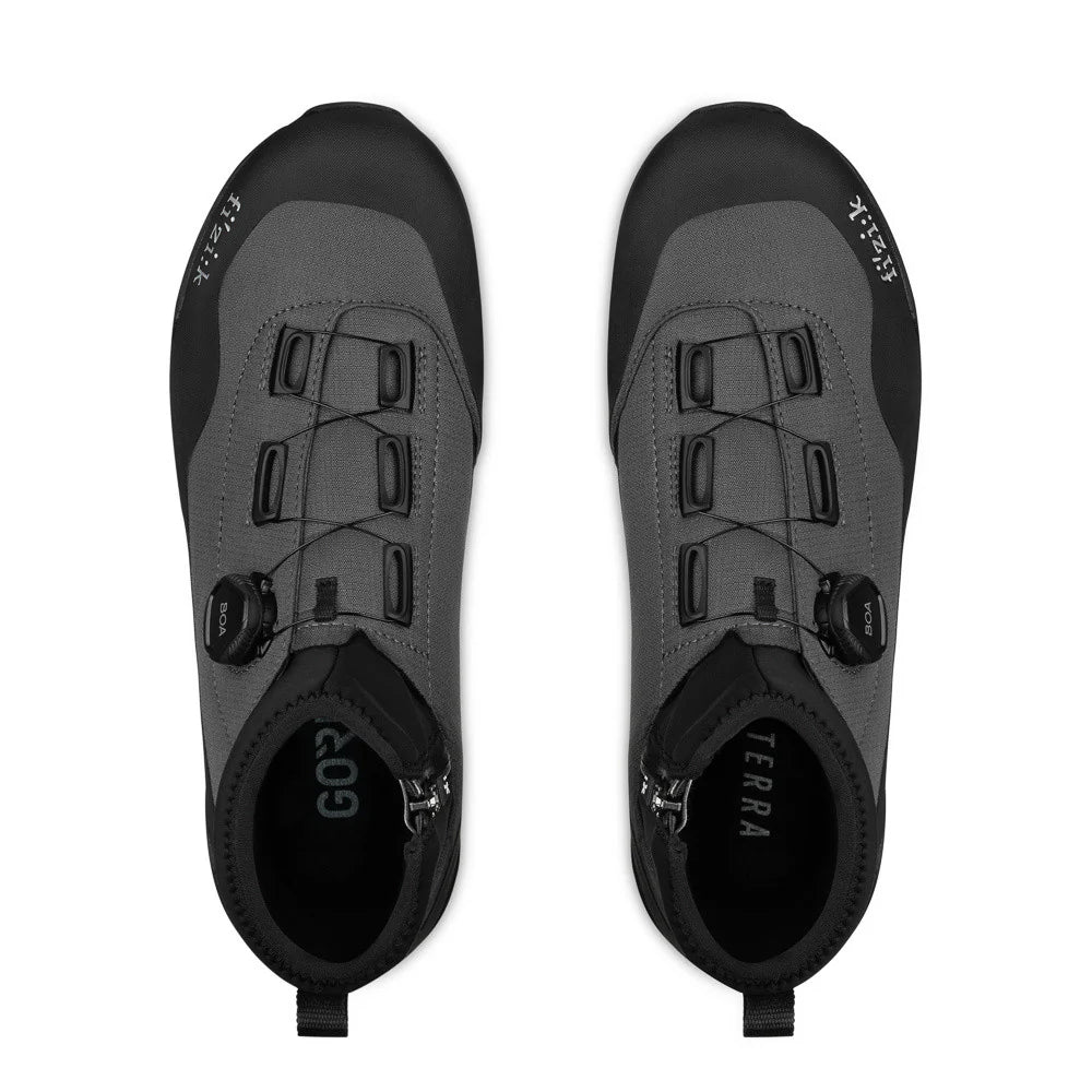 Sapatos de BTT FIZIK HIVER TERRA NANUQ GTX Preto/Cinzento