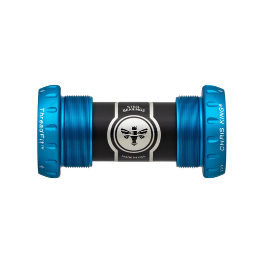 Pedaleira CHRIS KING ThreadFit 24 68/73mm Azul