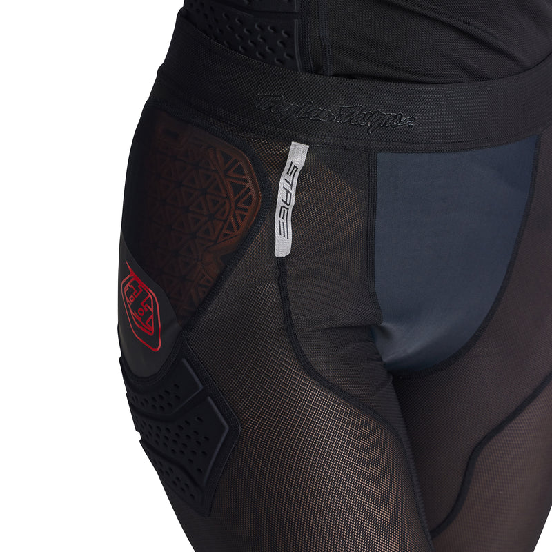 Cuecas de proteção TROY LEE DESIGNS STAGE GHOST D3O Preto 2026