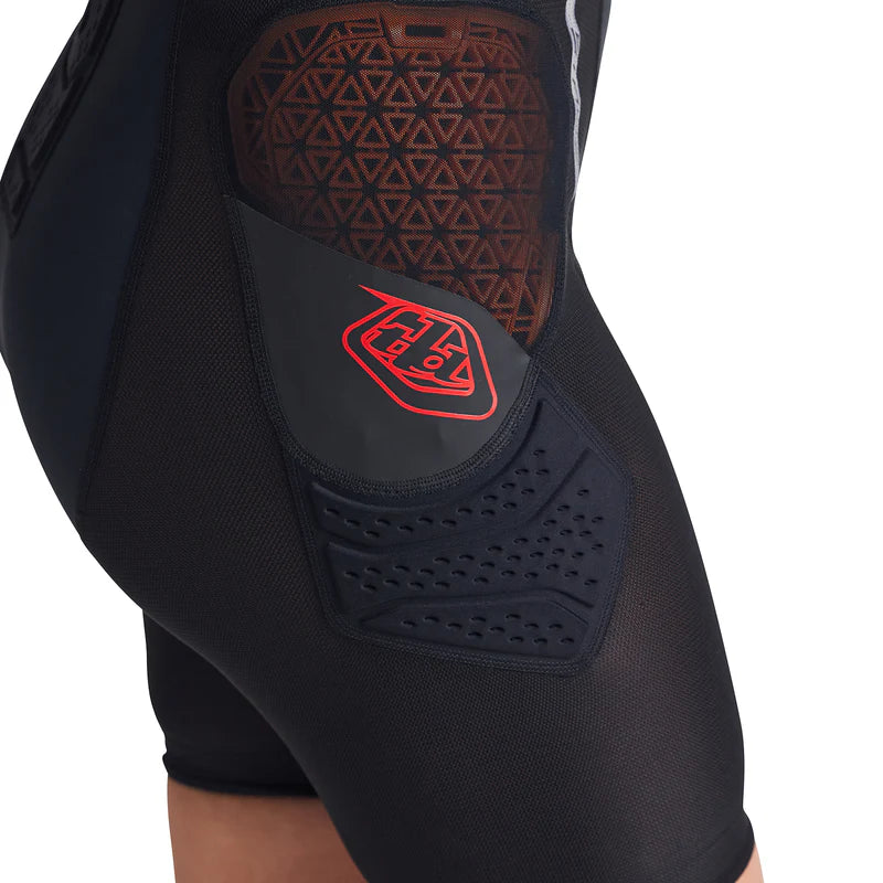 Calções de proteção TROY LEE DESIGNS STAGE GHOST D3O Preto 2026