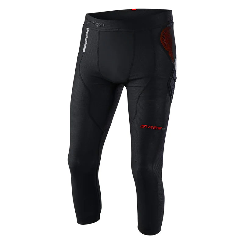 Cuecas de proteção TROY LEE DESIGNS STAGE GHOST D3O Preto 2026