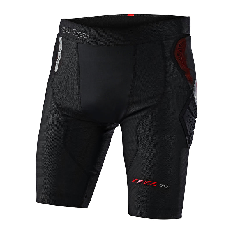 Calções de proteção TROY LEE DESIGNS STAGE GHOST D3O Preto 2026