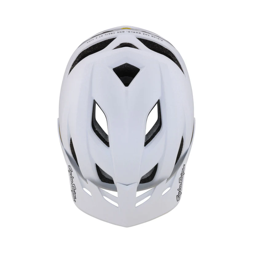 Capacete de BTT TROY LEE DESIGNS FLOWLINE SE MIPS Branco