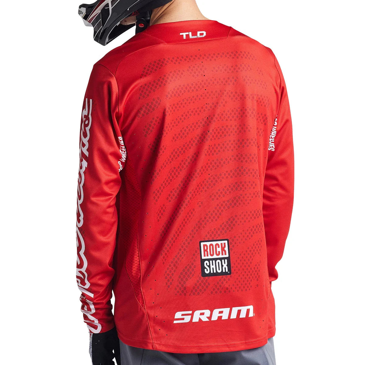 Jersey de manga comprida TROY LEE DESIGNS SPRINT SRAM Vermelho