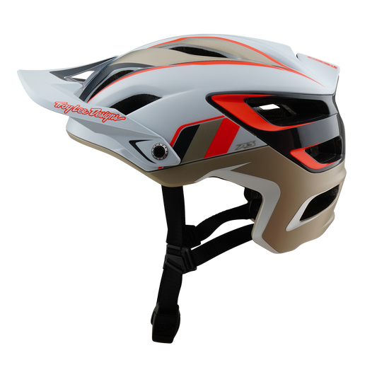 Capacete MTB TROY LEE DESIGNS A3 INTAKE MIPS Branco