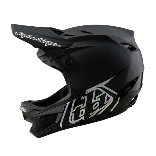 Capacete de BTT TROY LEE DESIGNS D4 CARBON MIPS Preto
