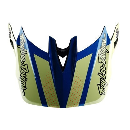 Capacete MTB TROY LEE DESIGNS D4 COMPOSITE MIPS Drip Amarelo