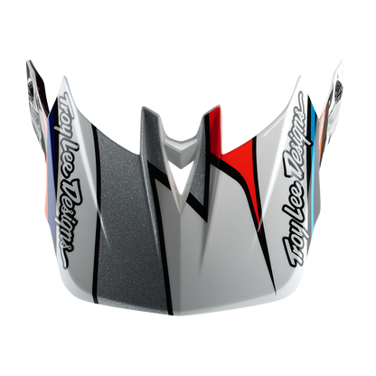 Capacete MTB TROY LEE DESIGNS D4 COMPOSITE MIPS FRAMES Branco/Cinzento