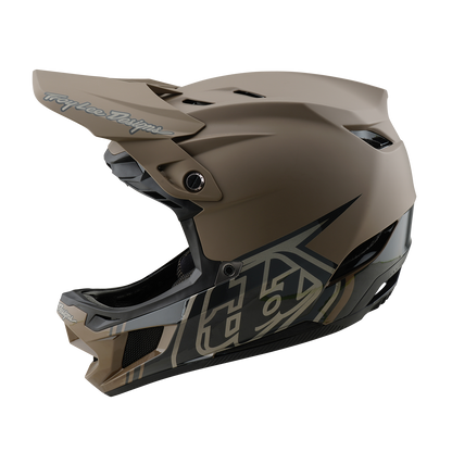 Capacete MTB TROY LEE DESIGNS D4 COMPOSITE MIPS Castanho