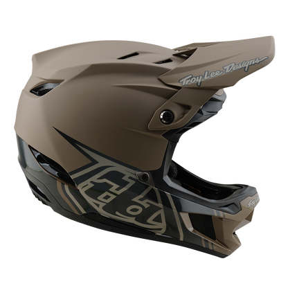 Capacete MTB TROY LEE DESIGNS D4 COMPOSITE MIPS Castanho