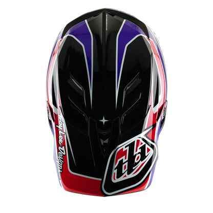 Capacete MTB TROY LEE DESIGNS D4 POLYACRYLITE MIPS LINEAR Preto