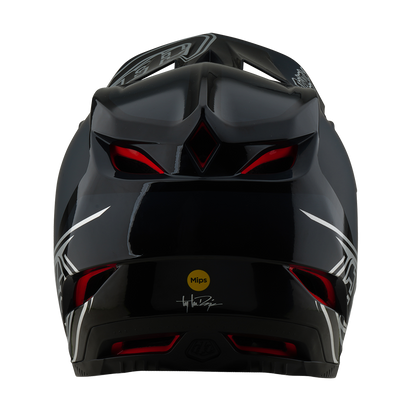 Capacete MTB TROY LEE DESIGNS D4 POLYACRYLITE MIPS SHADOW Preto