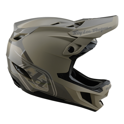 Capacete BTT TROY LEE DESIGNS D4 POLYACRYLITE MIPS SHADOW Kaki