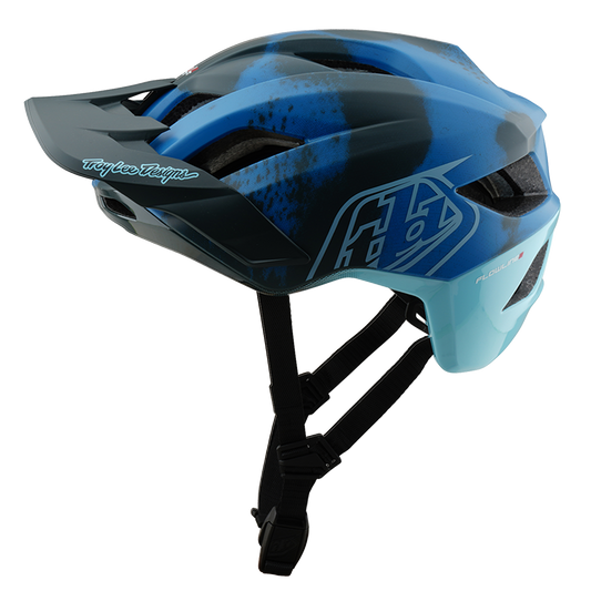 Capacete de BTT TROY LEE DESIGNS FLOWLINE SE MIPS Azul Camuflado