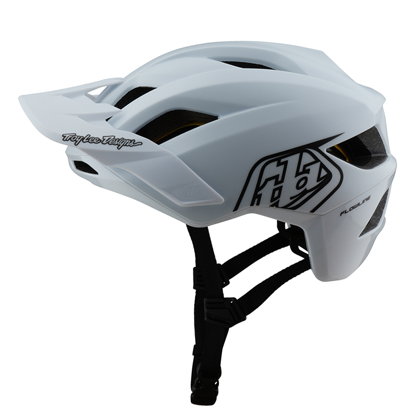 Capacete de BTT TROY LEE DESIGNS FLOWLINE POINT MIPS Branco 2025