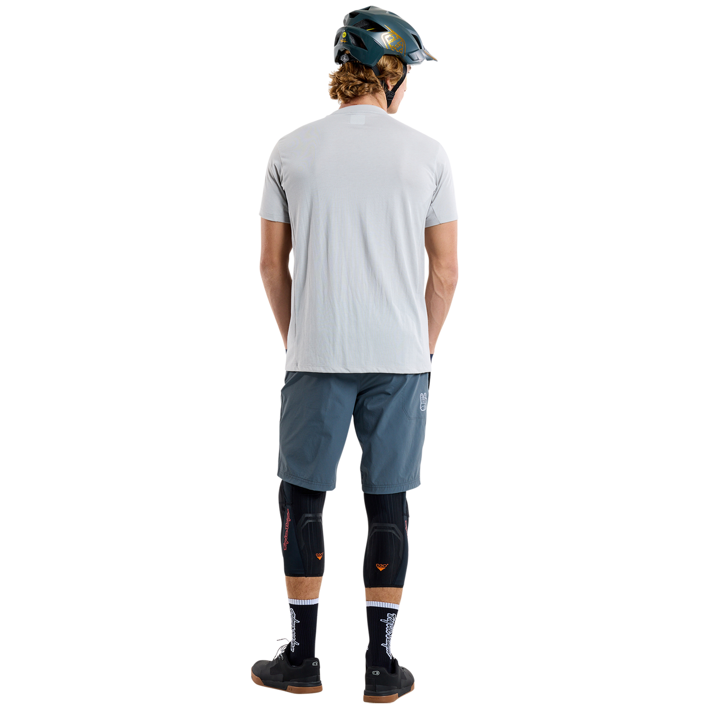TROY LEE DESIGNS SKYLINE RIDE TEE SIGNATURE Jersey Manga curta Cinzento 2025