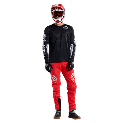 Camisola TROY LEE DESIGNS SPRINT Mangas Compridas Preta