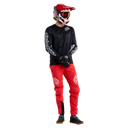 Camisola TROY LEE DESIGNS SPRINT Mangas Compridas Preta
