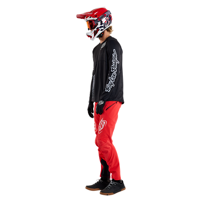 Camisola TROY LEE DESIGNS SPRINT Mangas Compridas Preta