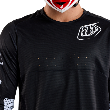 Camisola TROY LEE DESIGNS SPRINT Mangas Compridas Preta